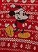Disney Men's Ugly Christmas Sweater, Red, Large