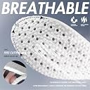 YBN Memory Foam Shoe Insoles for Men & Women – Elastic Shock Absorbing Sports Insoles | Breathable Height Increasing Insoles for Running, Walking | Size EU 40–45 gallery image