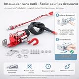 RiToEasysports treuil métal rouge 1/10 pour crawler de 60 g photo 3