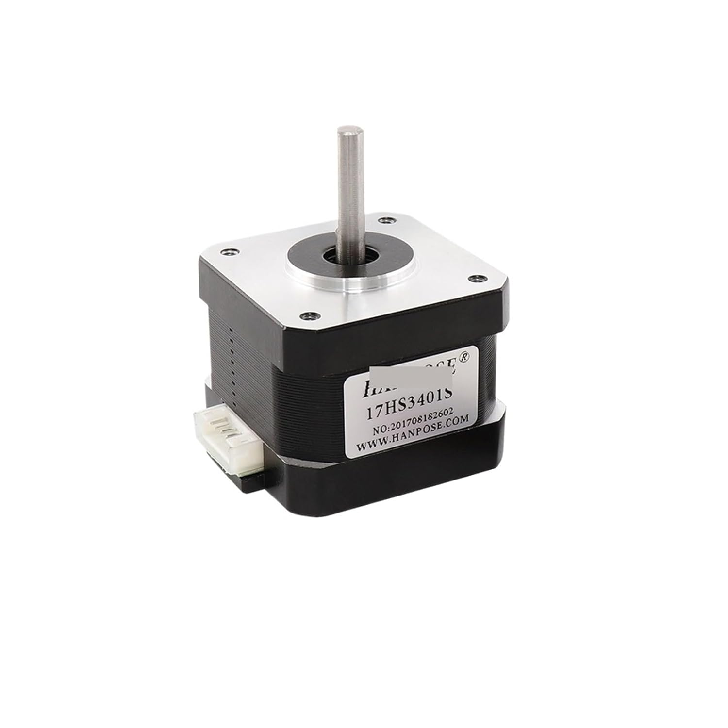 1PCS Stepper Motor 17HS3430S 0.4A 28N.CM 1.8 Degrees 42x34mm 42BYGH Series Motor(17HS3430S x 5pcs)