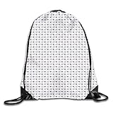 [Instructions for use] Drawstring design, just open the two ropes to open, tighten the two ropes to tighten the pockets.