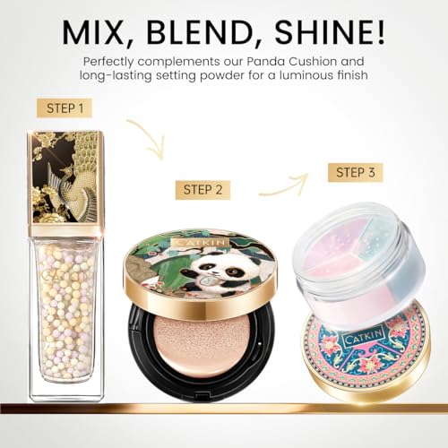 CATKIN Primer Makeup, Prebase de Maquillaje, Fórmula Hidratante y Suavizante, Textura Ligero, con Ácido Hialurónico, Efecto Minimizador de Poros, Para Todo Tipo de Pieles - imagen 6