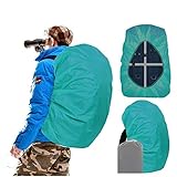 Mochila impermeável Joy Walker com alças cruzadas antiderrapantes (15-90L), triplas camadas reforçadas para caminhadas, acampamento, viagem, ciclismo, Lake blue, Small (for 15-25L backpack)