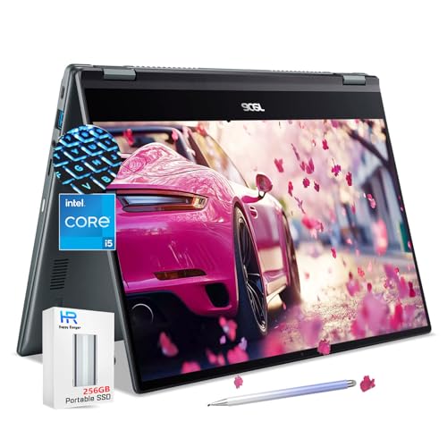 acer Chromebook Spin 514 Ordinateur portable tactile 2 en 1 – Intel Core i5-1334U – Écran IPS FHD 14 po – 8 Go de RAM – SSD 512 Go – Clavier...
