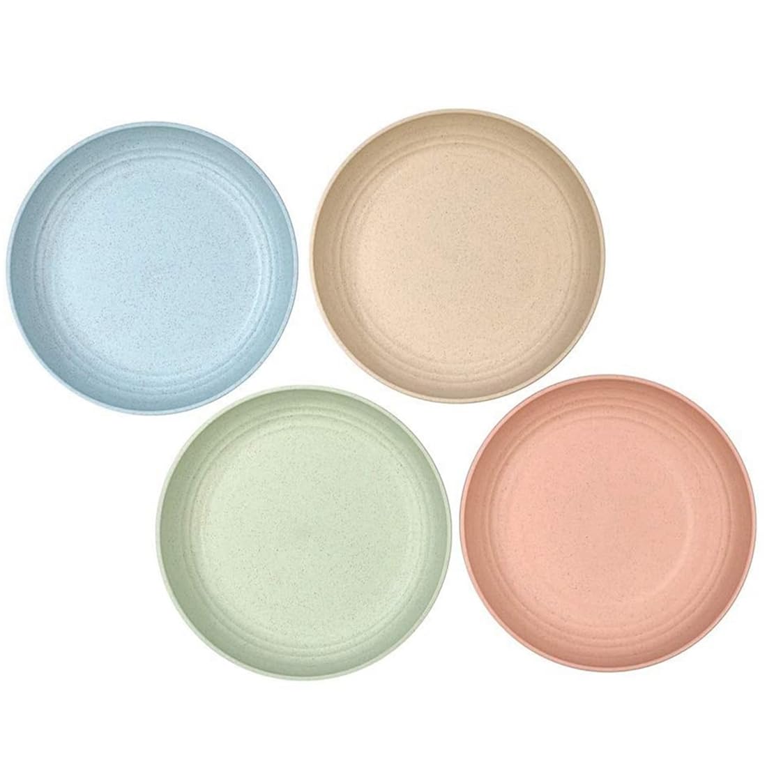 ZOKJSW Platos para Gatos para Comida y Agua, Plato Ancho para Gatos para Gatitos y Gatos de Patas Cortas,4 Platos de Comida para Gatos Poco Profundos para Gatos, Cuencos Planos para Gatos, sin Fatiga