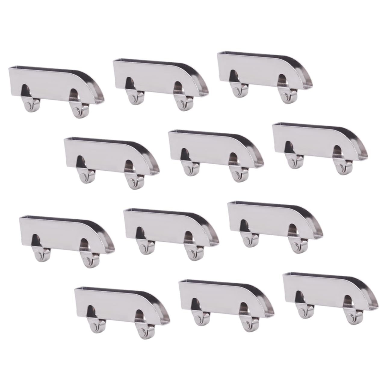 Generic 25pcs Glass Door Wheel Car Wheels Roller Wheels Glass Shower Doors Sliding Door Tandem Roller Sliding Screen Door Replacement Parts for Pulley Door Accessories Cold Rolled Steel