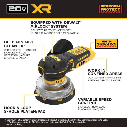 DEWALT 20V MAX XR Cordless Sander