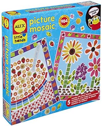 ALEX Toys Little Hands Picture Mosaic Kids Toddler Art and Craft ...