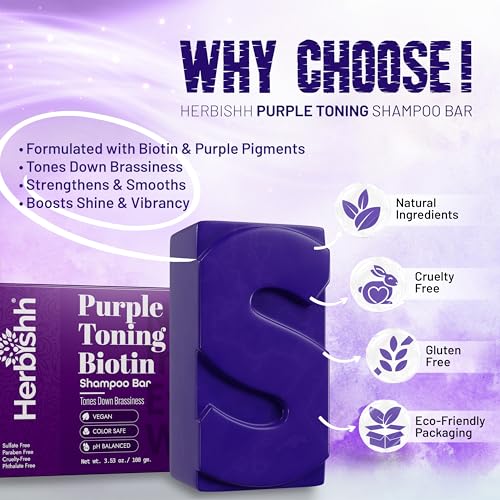 Herbishh Shampoo Bar for Hair Growth – Strengthening & Nourishing