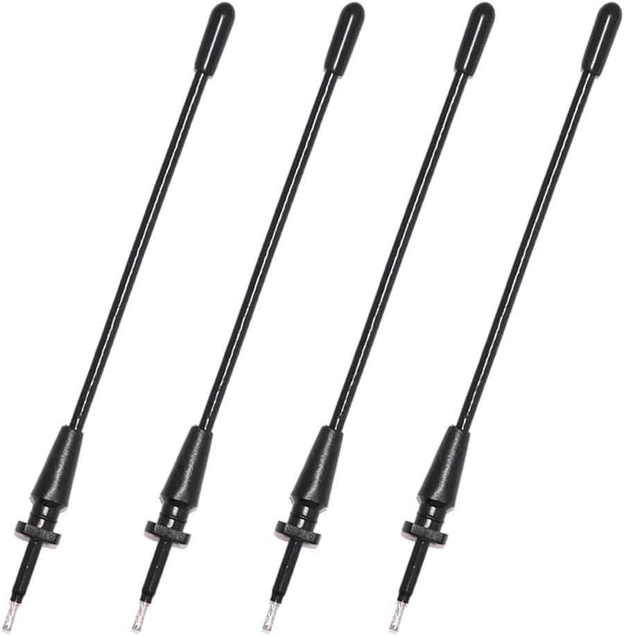 4 PCS Replacement Antenna for Shure P4R P2R UC1 ULX ULX1 SC1 LX1 T1 UT1 PGX1 SLX1 PGXD1 FP1 FP5 Wireless Bodypack System,Transmitter Receiver,Covered 500-900MHz