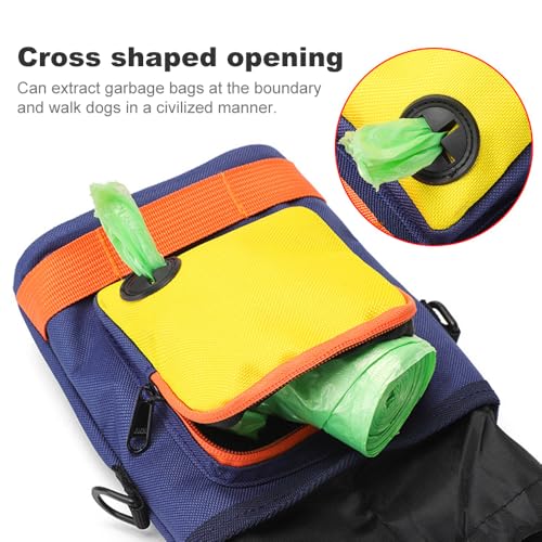 Zasjon Leckerlitasche für Hunde, Leckerlibeutel für Hunde Gassi Tasche Hund Futterbeutel Hundetraining, Hundeleckerli Tasche für Training Welpenerziehung