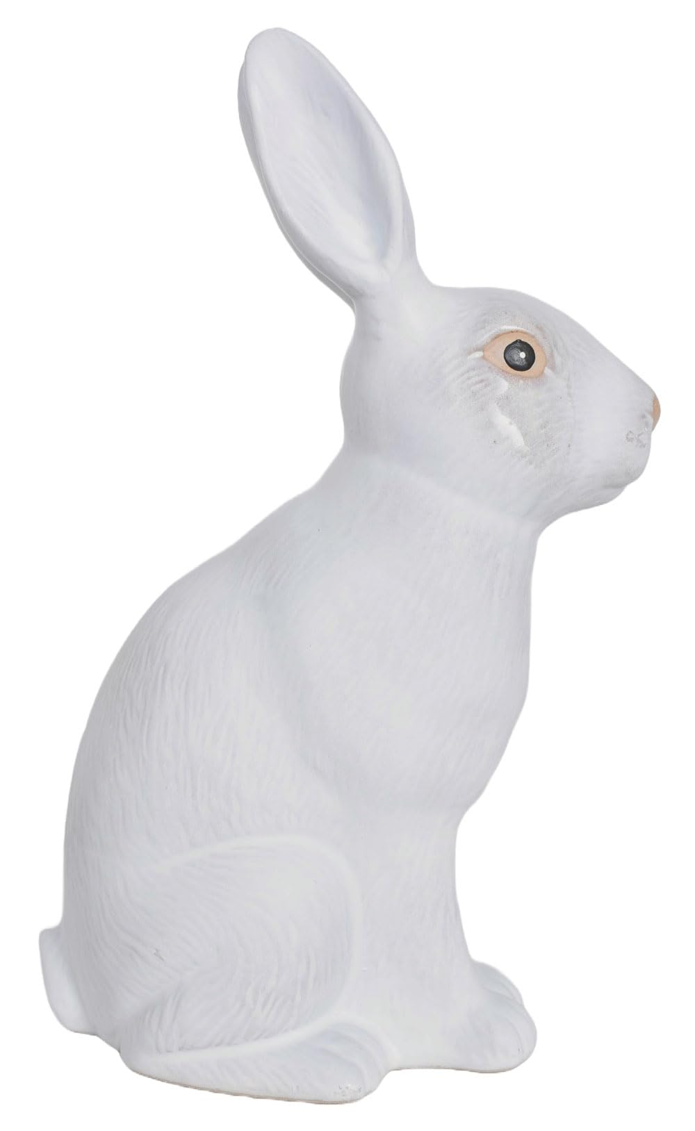 Figurka królika ceramiczna zajączek wielkanocny zając biały styl dworkowy figurka Wielkanoc lup125 Palazzo ekskluzywny
