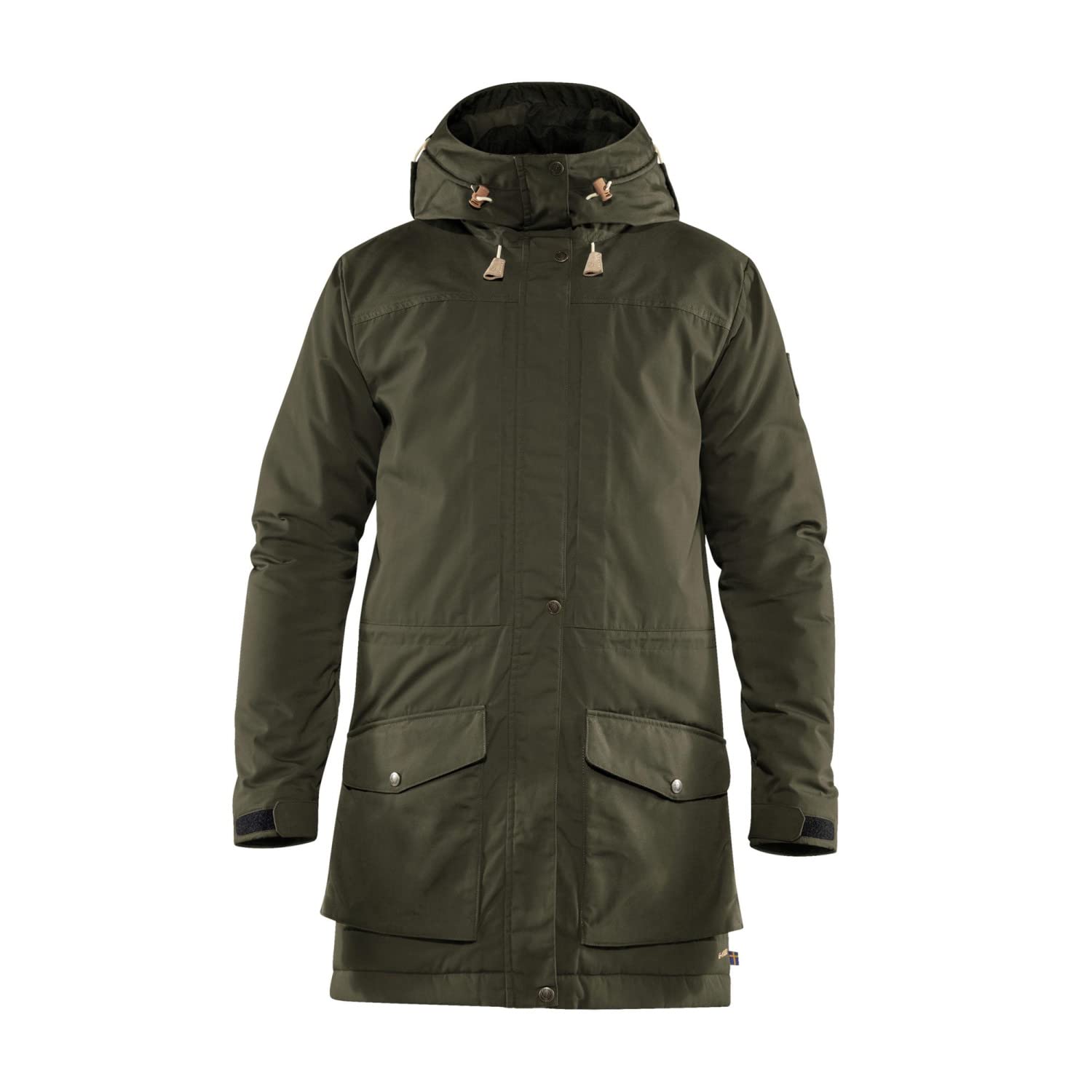 Fjallraven Singi Wool Padded Parka M Sport Jacket - Deep Forest, XXL