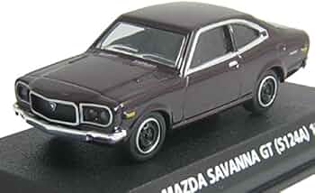 ★1/43★マツダ サバンナ RX3★S124A★ブラック★RSワタナベ★ ☆1/43☆マツダ サバンナ RX3☆S124A☆ブラック☆RSワタナベ