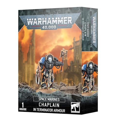 Warhammer 40,000 Space Marines Chaplain Terminator 2023 miniatura 3