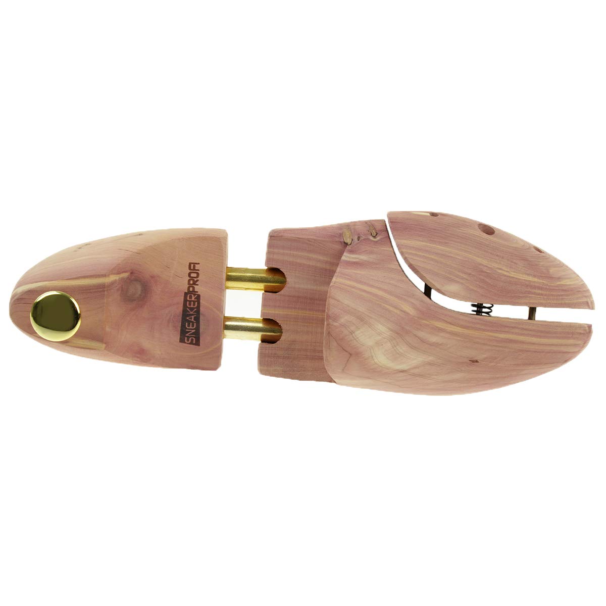 Sneakerprofi Lot de 6 paires d'embauchoirs en bois de cèdre véritable pour homme et femme avec double ressort, ajustement optimal et ventilation