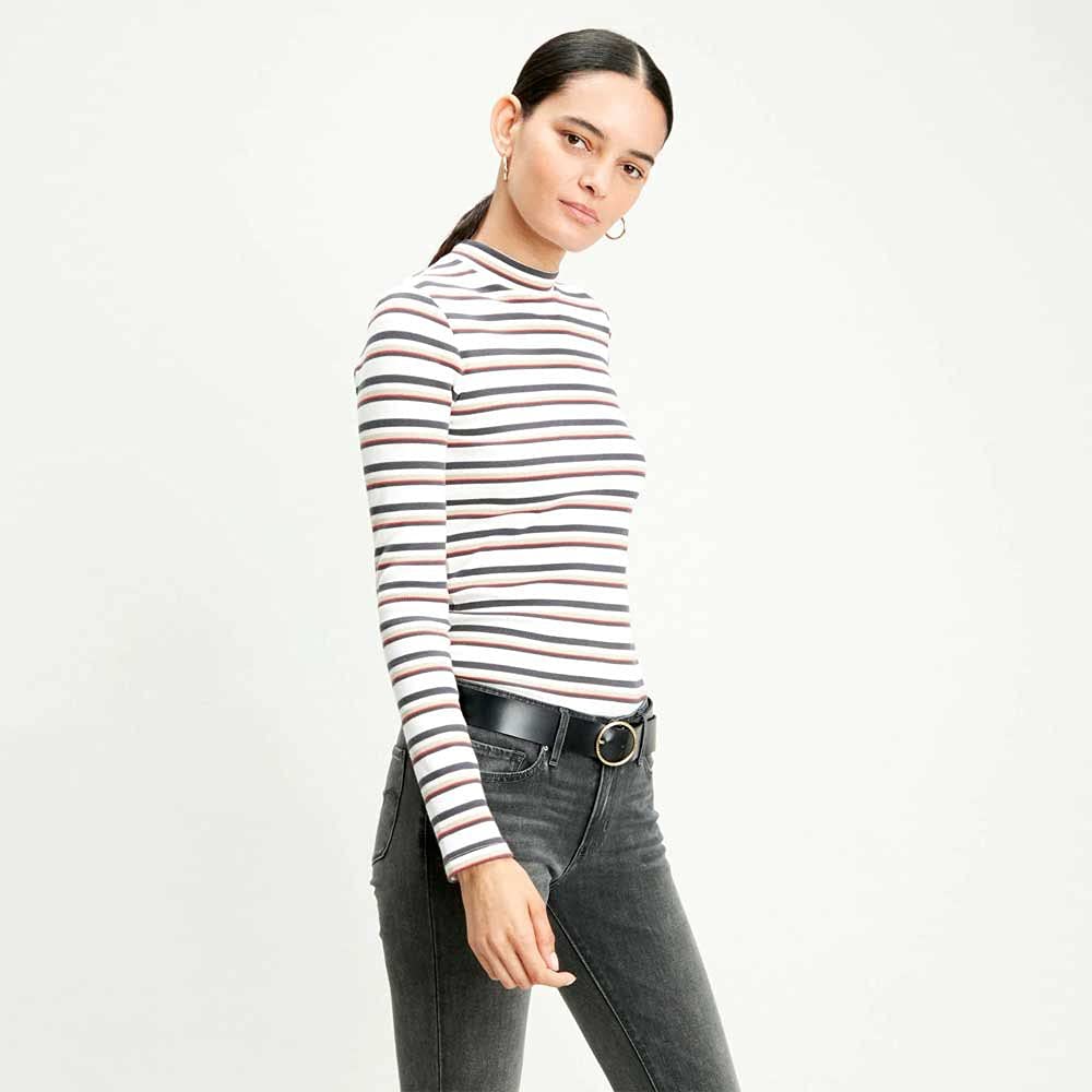 Levi's Pasek damski Athena, Zwykły czarny, 90