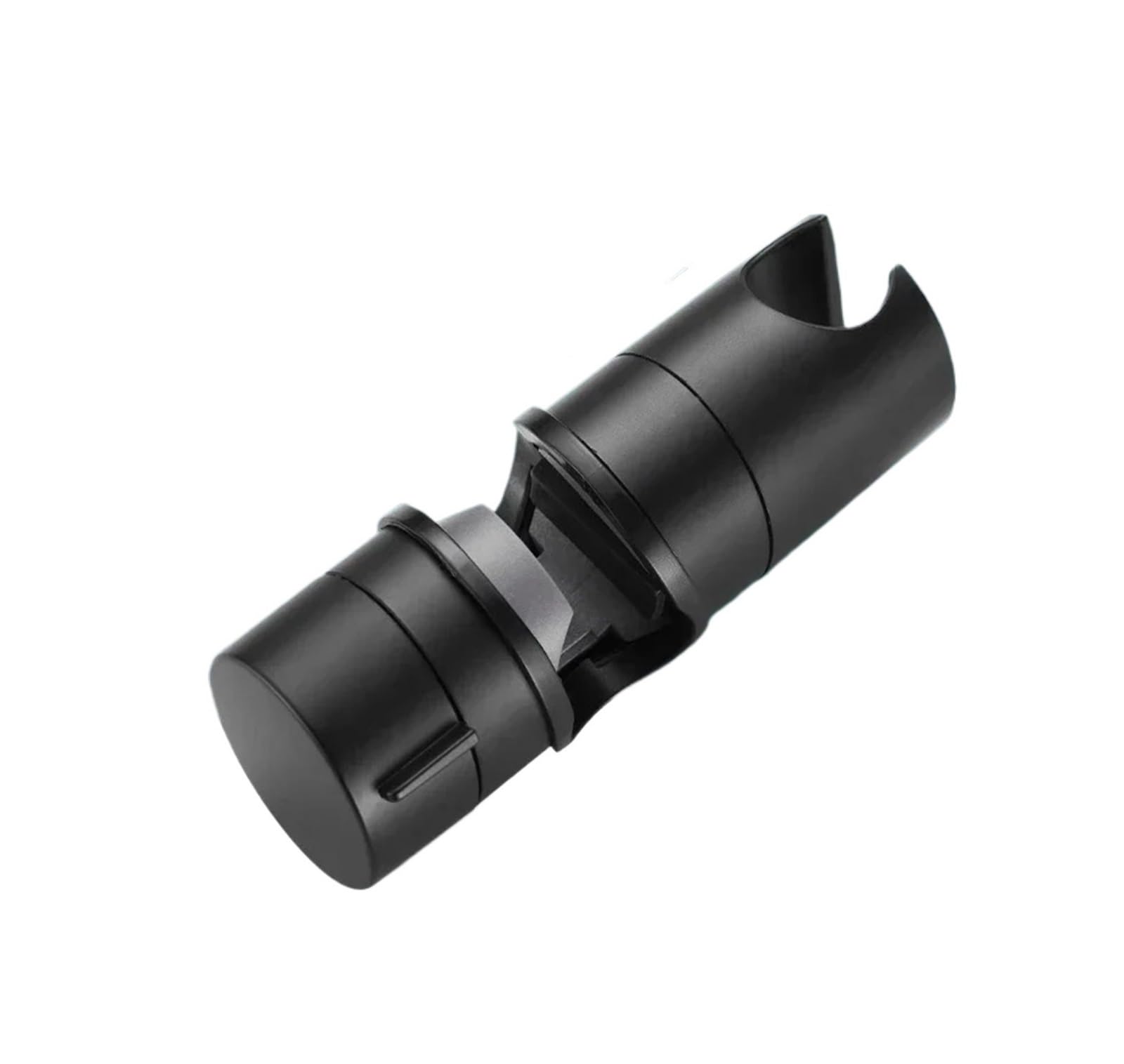 Support de rail de douche réglable noir pour rénover la cabine