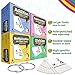 Star Right Math Flash Cards Set of 4 - Addition, Subtraction, Division, & Multiplication Flash Cards - 8 Rings - 663 Math Flash Cards - Ages 6 & Up - Kindergarten, 1st, 2nd, 3rd, 4th, 5th & 6th Grade