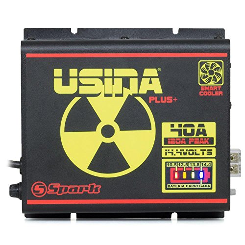 Fonte Automotiva Digital Spark Usina 30a - 14.4 V - Bivolt