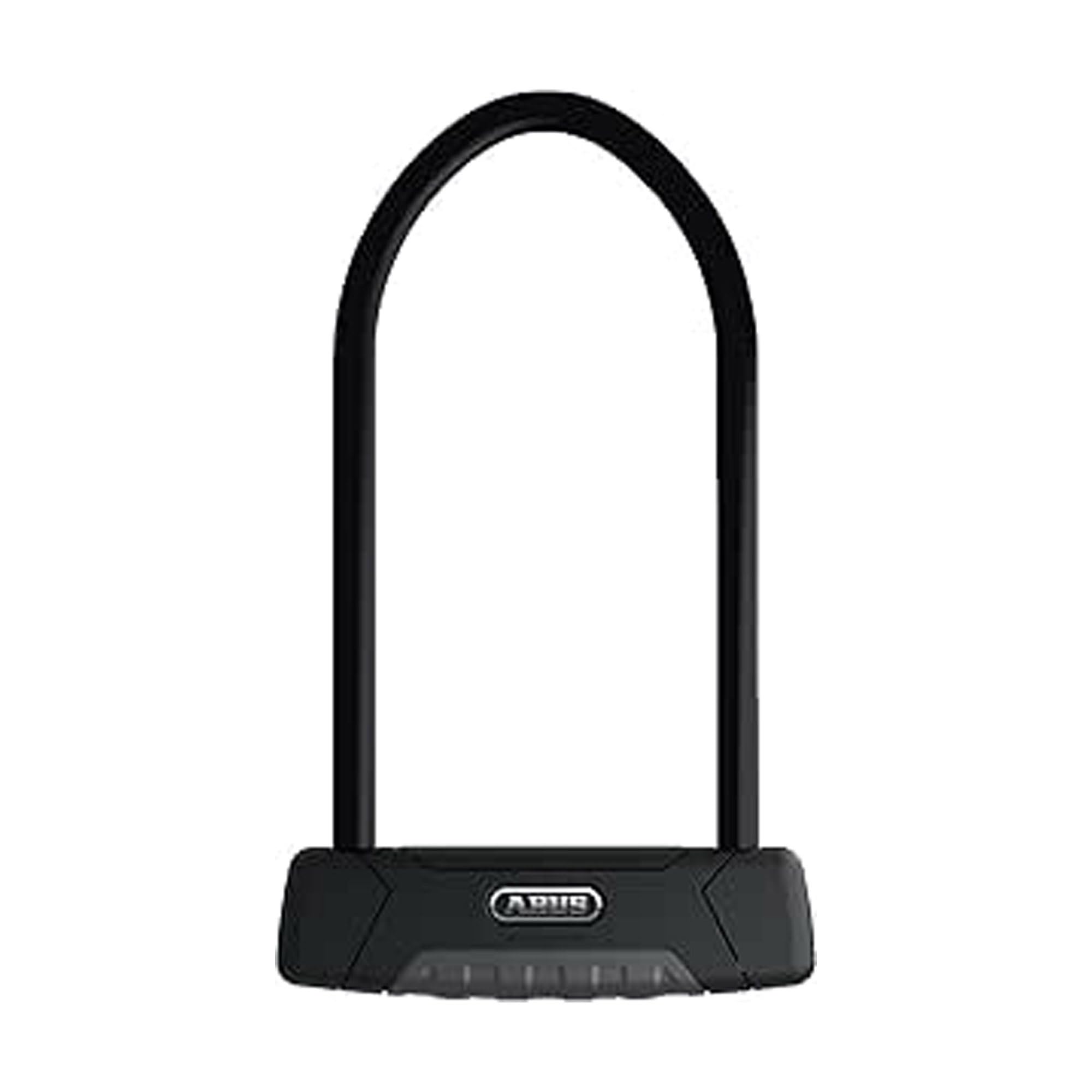 ABUS Granit Plus 470 Zapięcie U + Uchwyt SH B, Wysokość Kabłąka 230 mm | Poziom 12, kabłąk paraboliczny 12 mm, cylinder ABUS Plus, wysokość 300 mm, 2 klucze