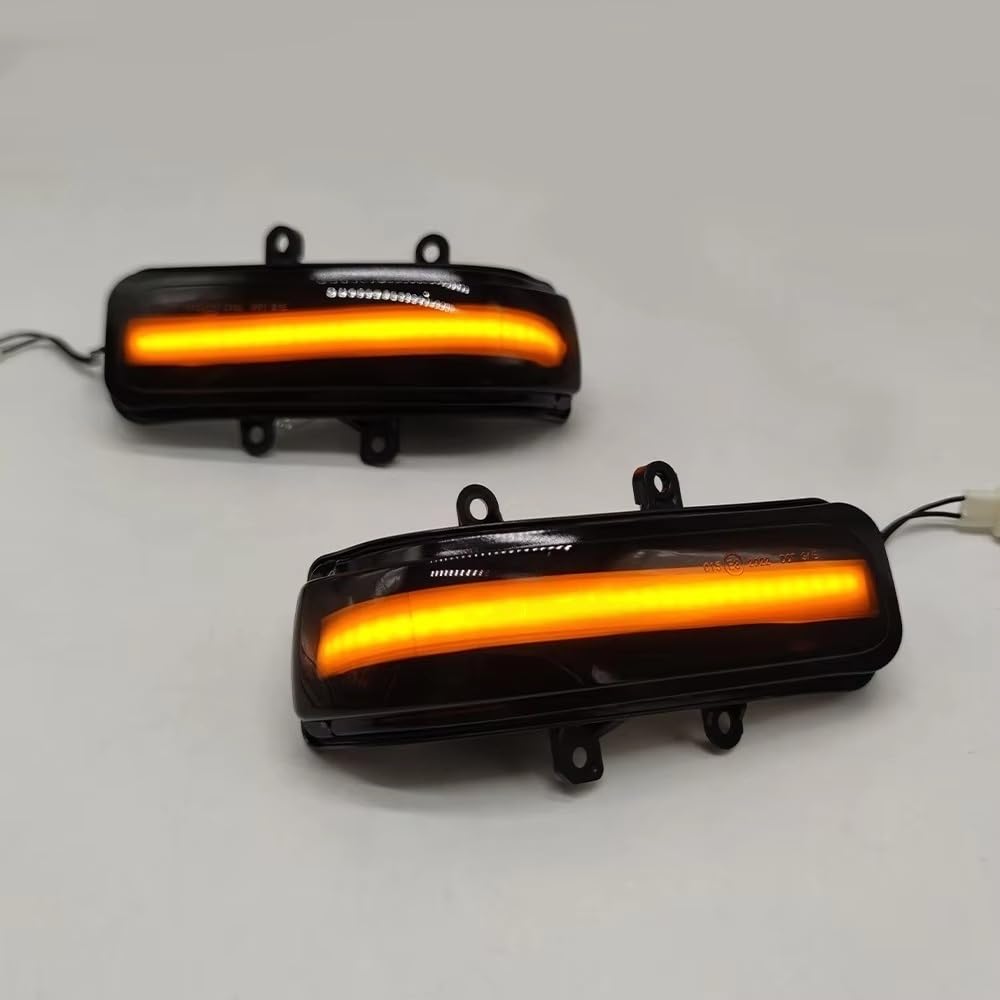 intermitentes laterales LED dinámicos Para Toyota Para RAV4 Para Alphard Para Vellfire Para Senna Para 4Runner Espejo Retrovisor De Señal Giro Flujo