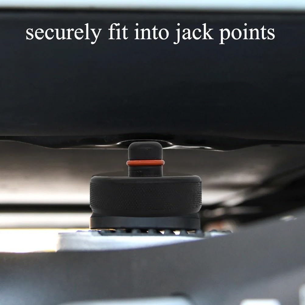 Podnośnik samochodowy Pasuje do modelu 3 Model S Model XY 4 szt. Adapter podkładki Jack guma W/etui do przechowywania narzędzie podnoszenie bezpieczne podnoszenie Heavy Duty(4Pcs No case)
