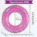 Pool Floats Kids 3 Pack, Inflatable Swim Rings for Kids Pool Tubes Toys, Pool Floats Ring Toys, Summer Beach Swimming Pool Floats Party Supplies + Patch&Tow Rope