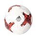adidas Performance Confederations Cup Glider Soccer Ball, White/Red/Power Red/Clear Grey, Size 1