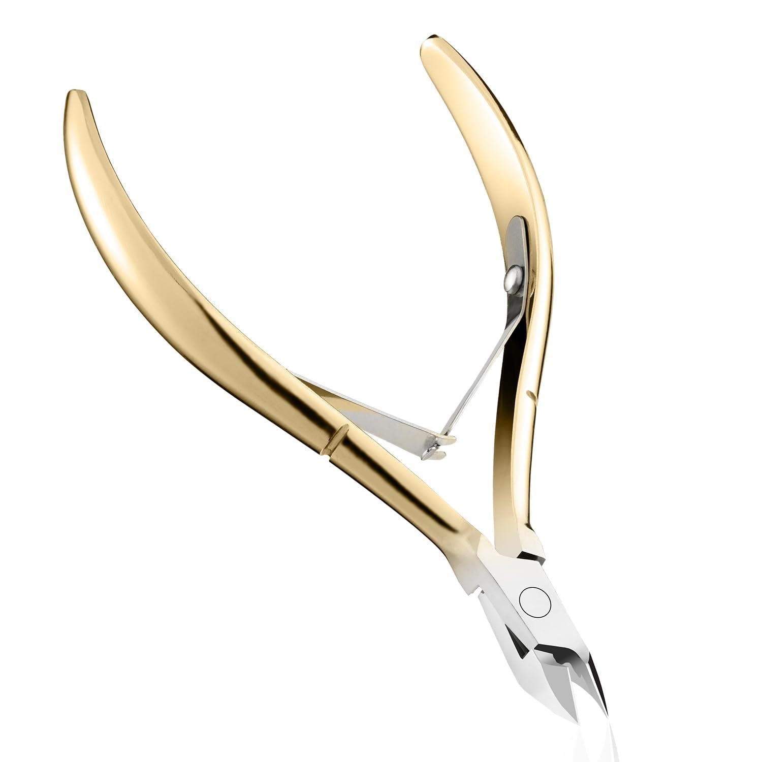 Sweetpea®1Pcs Nail Cuticle Cutter and Pusher - Dead Skin Remover fork, Nail Cleaner for Women & Men - Cuticle Nipper for Pedicure & Manicure - Cuticle Nails Trimmer (Gold)-image-17