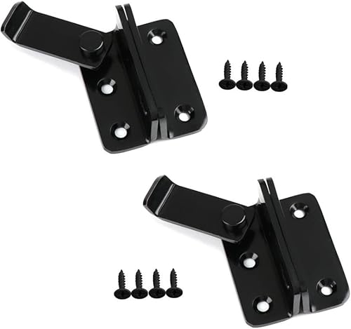 Cerradura de puerta corrediza de granero, pestillos de puerta de acero inoxidable, pestillo de seguridad para gabinete de vino, baño, exterior,