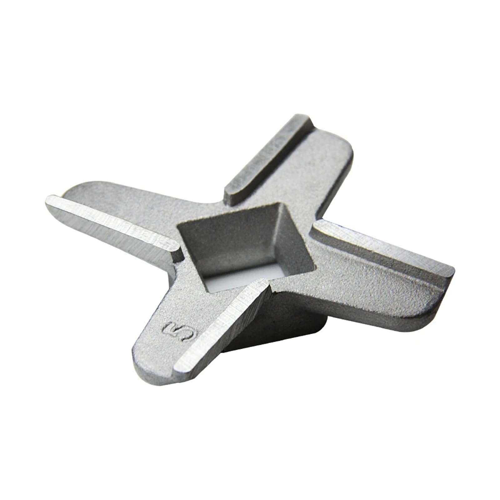 Compatible for Philips, 3 piezas #5 cuchilla for picadora de carne 620949 piezas de repuesto for cuchillo picadora HR2724 2725 7752 7755 7758 7765 7768