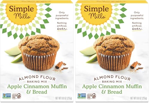 Simple Mills Almond Flour Baking Mix, Apple Cinnamon Muffin &