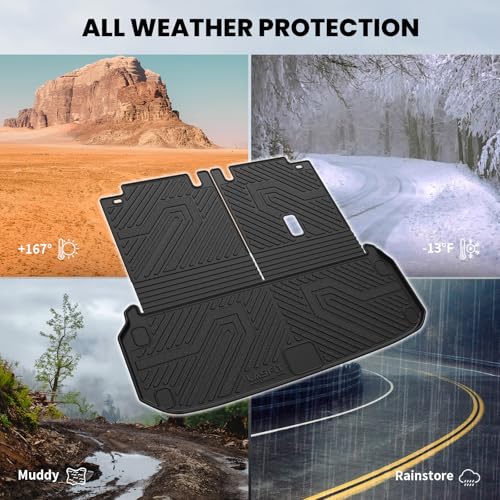 Image of LASFIT Cargo Mats for Nissan Pathfinder 2013-2020 /QX60 2014-2021 /JX35 2013