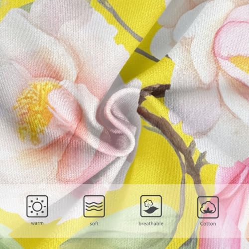 Camellia Orchid Flowers Pink Girls Underwear Toddler 2t Cotton Panties Little Girl Animal Briefs Girls Undies3