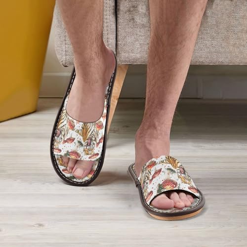 KLL Women Men's Shower Slippers Indoor Outdoor Ultralight Non-Slip Slides Sandals for Party Travel Guests2