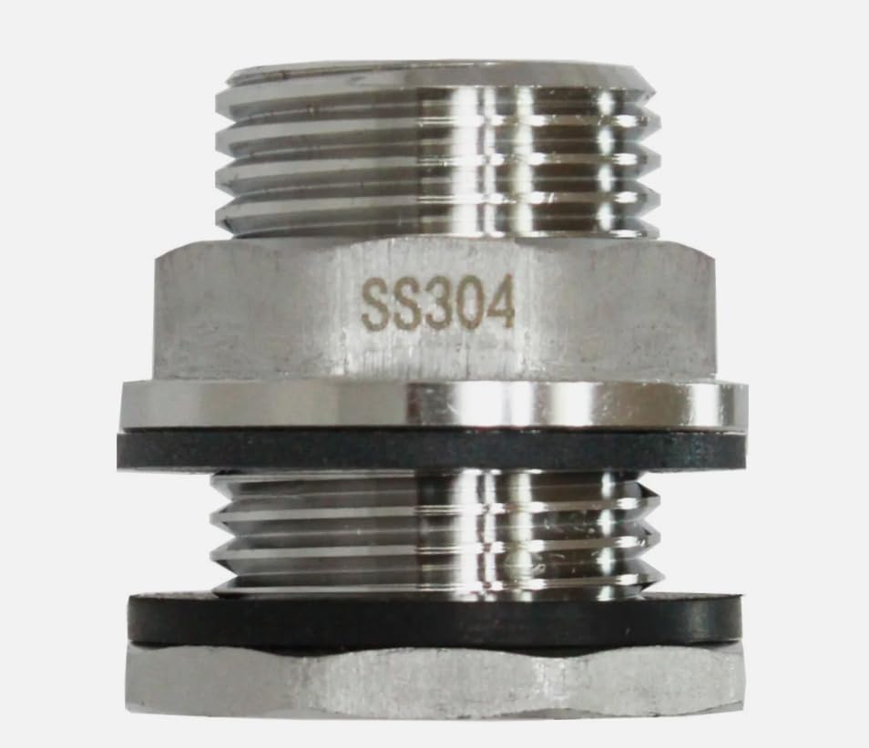 KYHHL SSBF020 Stainless Steel Bulkhead Fitting(Female 1/2