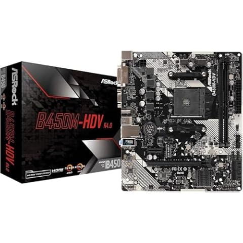 ASRock B450M-HDV R4.0 Cover