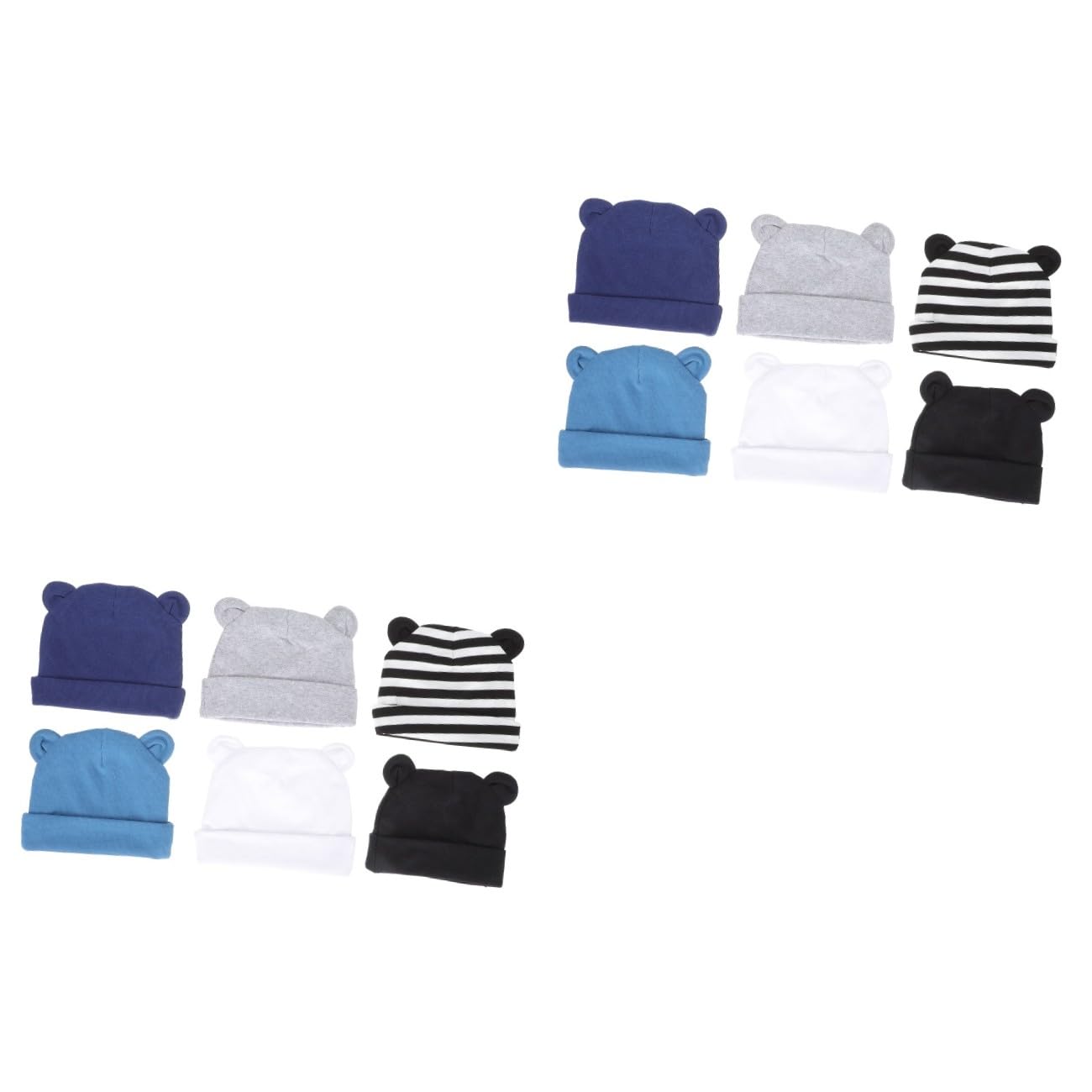 BESPORTBLE Casquettes Nouveau-né pour Bébés Filles Casquettes pour Bébés Chapeaux pour Enfants Garçons Bonnets De pour Bébé Chapeaux Nouveau-né Fille Coton