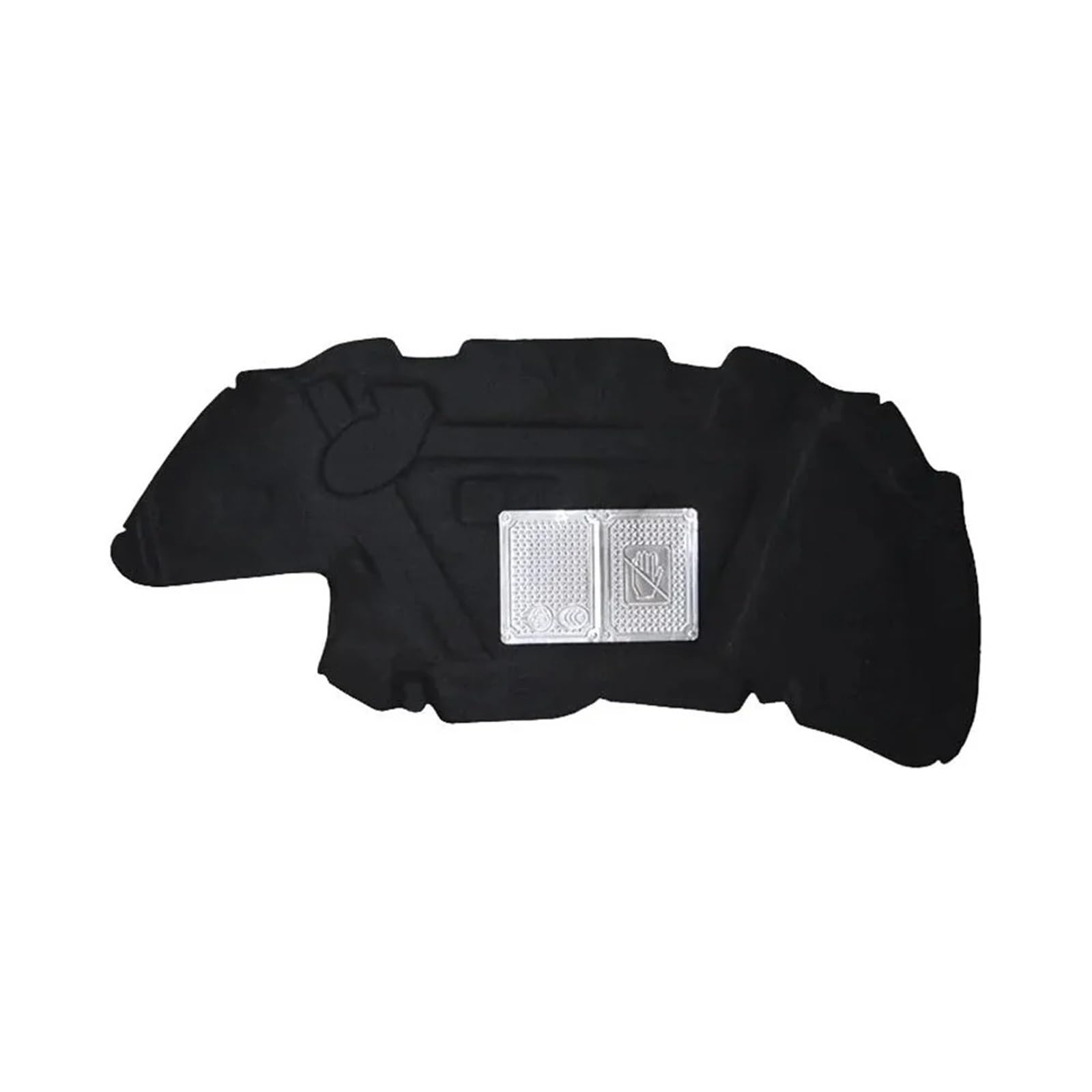 Ltusgt Small Aluminum Foil Car Hood Insulation Pad For Peugeot 206 1999~2016 2000 2001 2002 Car Front Hood Engine Sound Heat Insulation Cotton Pad Soundproof Mat Cover(Small Aluminum Foil)