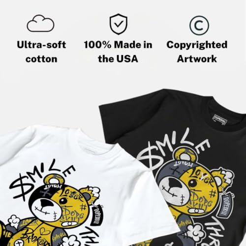 Image of DopeSkill Graphic Tee Streetwear Hip Hop Hypebeast Street Style Unisex T-Shirt Sneaker Colour Matching Shirts Cute Graphic