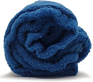 Teddy Bear Fleece Fitted Sheet Thermal Warm Single Double King (Teal, Double)