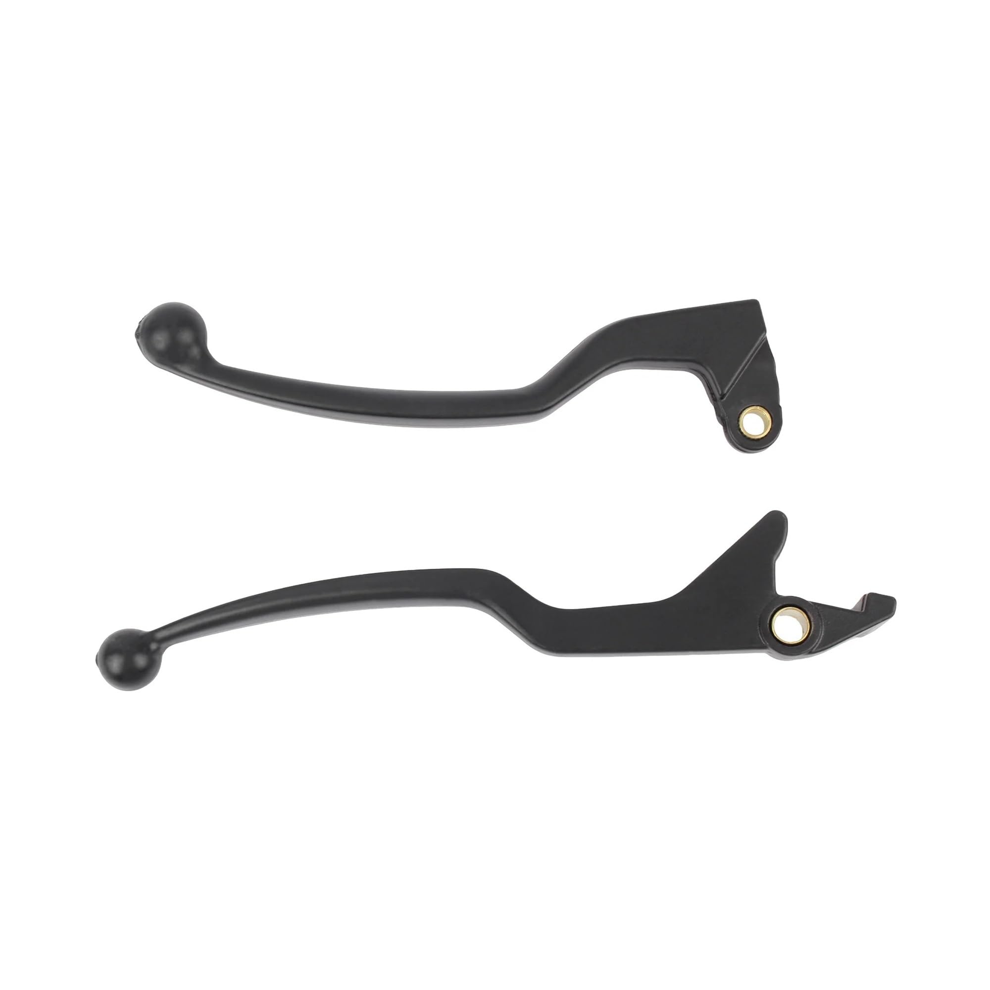 WFSOWXDM Motorcycle Levers Brake Clutch Handle Lever 1 Pair Motorcycle Left Right Brake Clutch Lever Adjustable Handle for Suzuki GS125 GN125 GS GN 125 Motorbike Replace Accessories