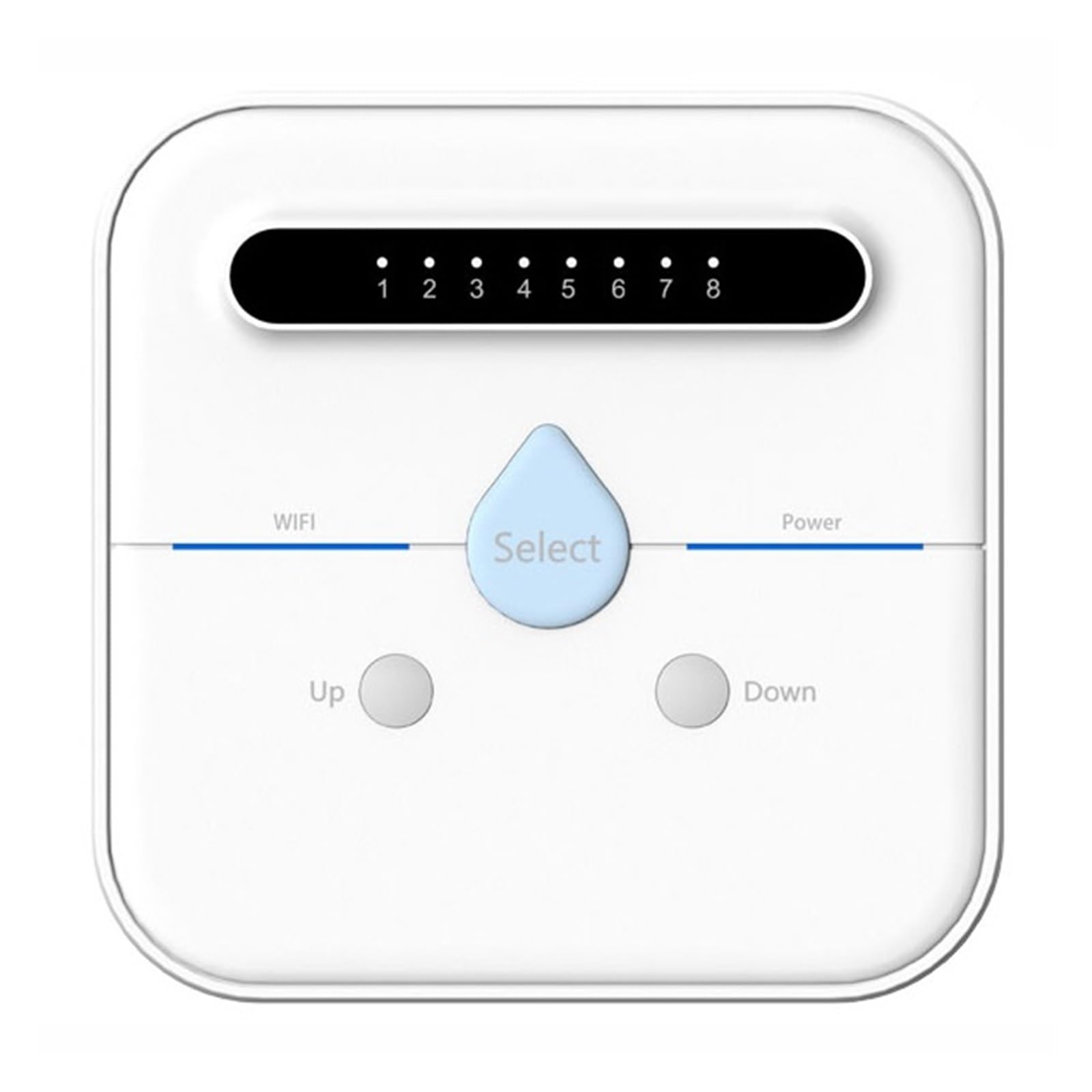 WIFI Inteligentny Sterownik Nawadniania Ogrodu Zawór Elektromagnetyczny Wody Do System Nawadnianie Zegar Podlewania(8 Way)