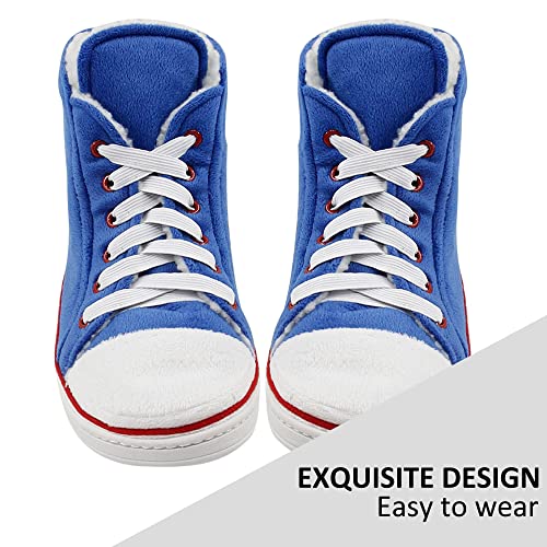 Sneaker Slippers for Women Fashion Indoor House Slipper Boots, Women's Super Soft Warm High Top Plush House Shoes for Women Slippers2