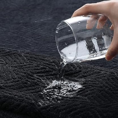 XFZJCHAP Badetuch-Set, Handtuch, Badezimmer-Set, schnell trocknend, saugfähig, Badetuch-Set, Hotel – Bild 5
