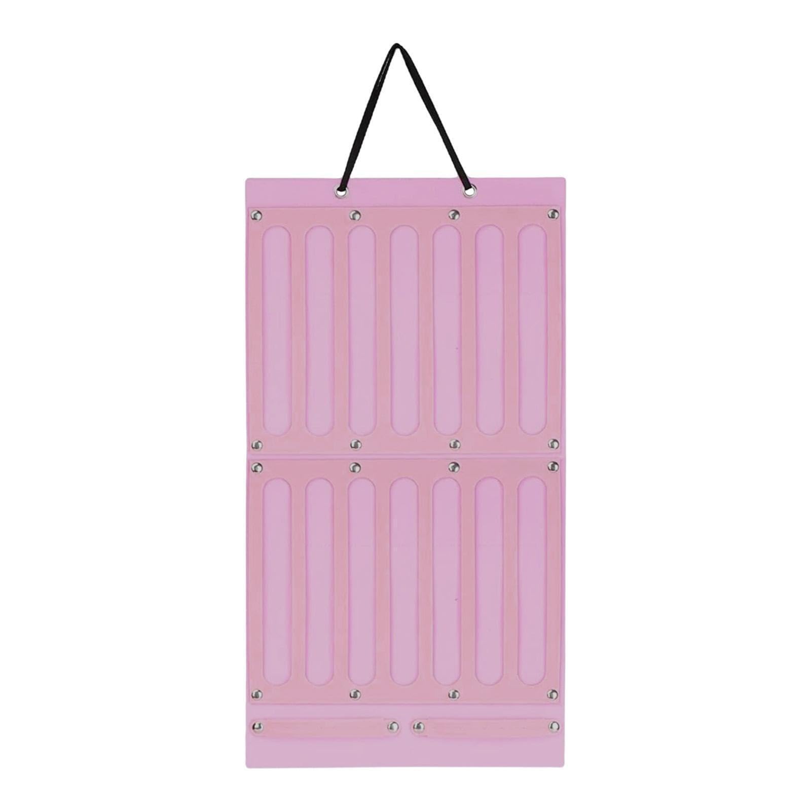 Zanthicia Stylish Hair Bows Holder Jewelry Organizer for Family Photography Unique Headband Hanging, pink, 65x35cm