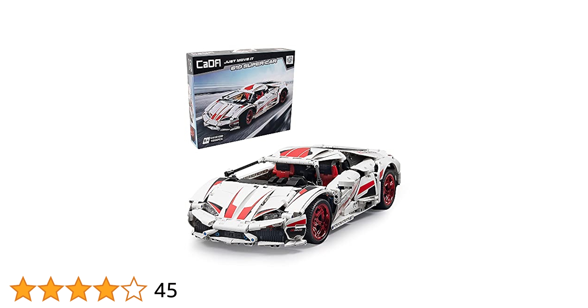 レゴ　互換　スーパーバイク　1/5スケール　1985pcs　迫力のビッグスケール Amazon.co.jp: CaDA ブロックキット レーシングカー 1,696ピース