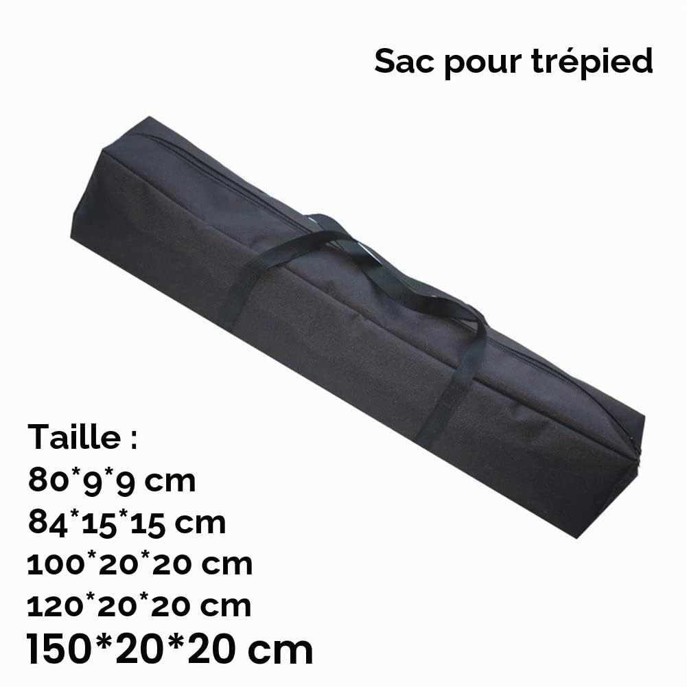 ZYWUOY Sac à main de 80 à 150 cm pour trépied et parapluie