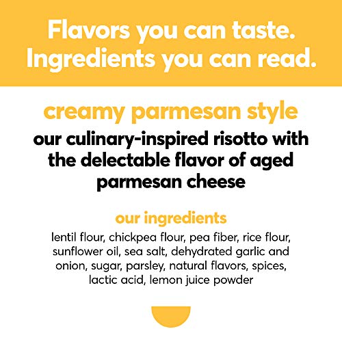 Rightrice Risotto - Creamy Parmesan Style (6Oz. Pack Of 6) - Made From Vegetables - High Protein, Vegan, Non-Gmo, Gluten Free #TOP2